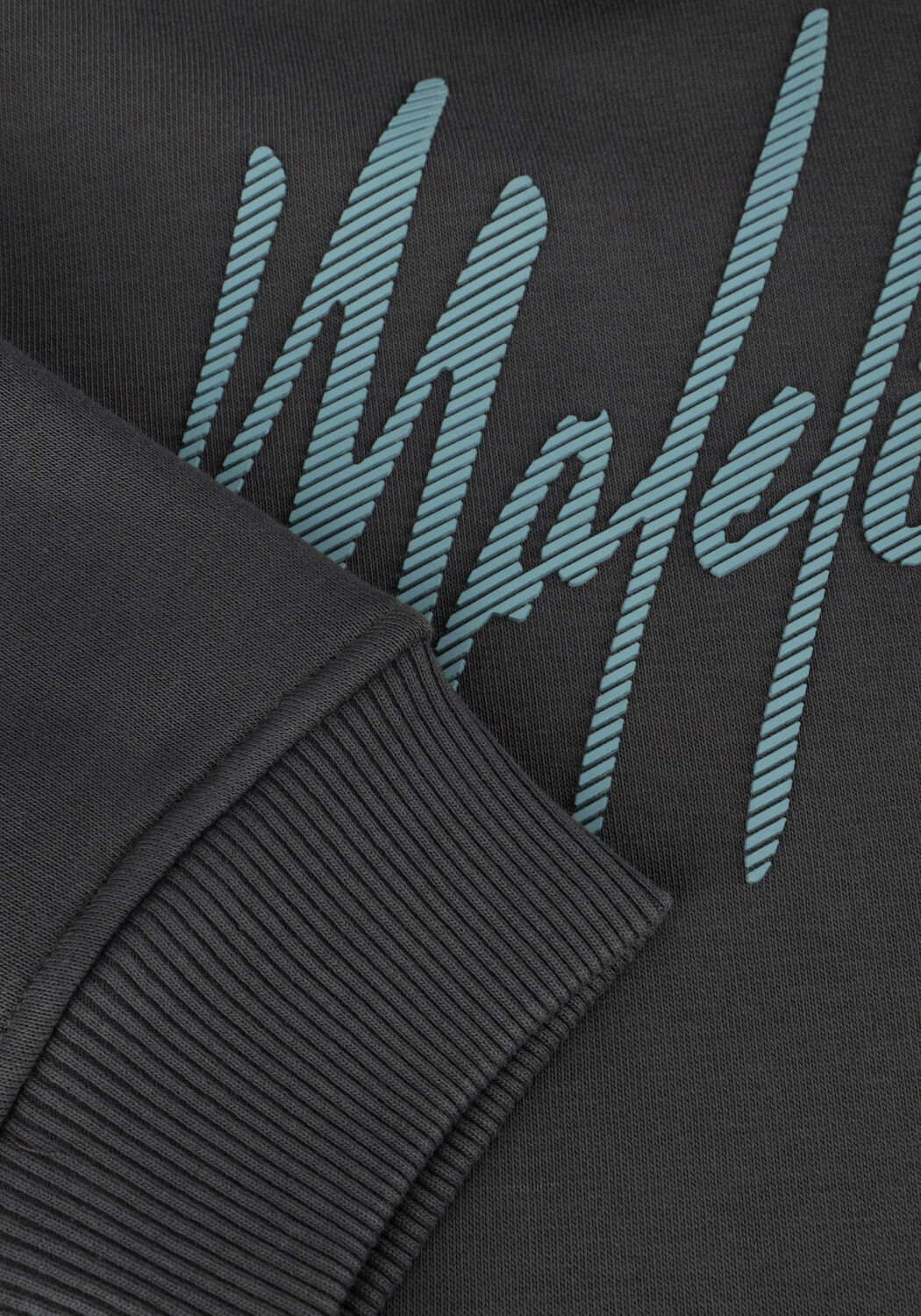 Grijze MALELIONS Truien/vesten SIGNATURE HOODIE - large