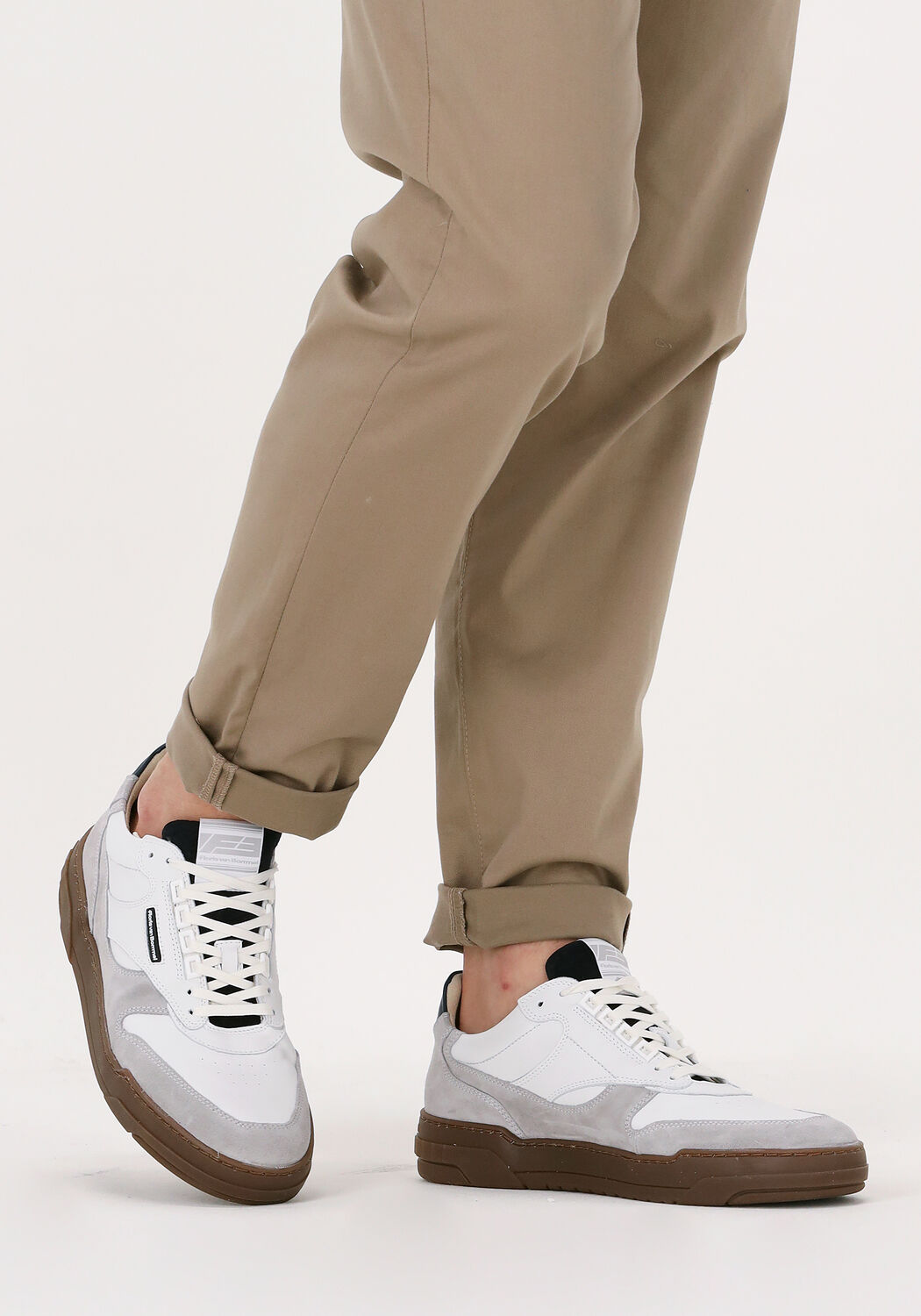 Witte FLORIS VAN BOMMEL Sneakers SFM-10115-01 - large