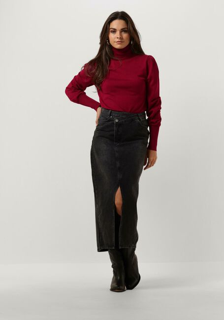 Bordeaux YDENCE Coltrui KNITTED TOP LIV - large