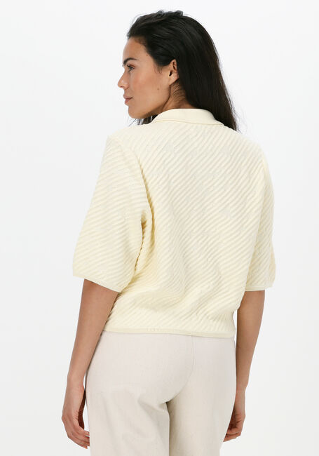 ANOTHER LABEL Gilet LIVIA KNITTED PULL en jaune - large