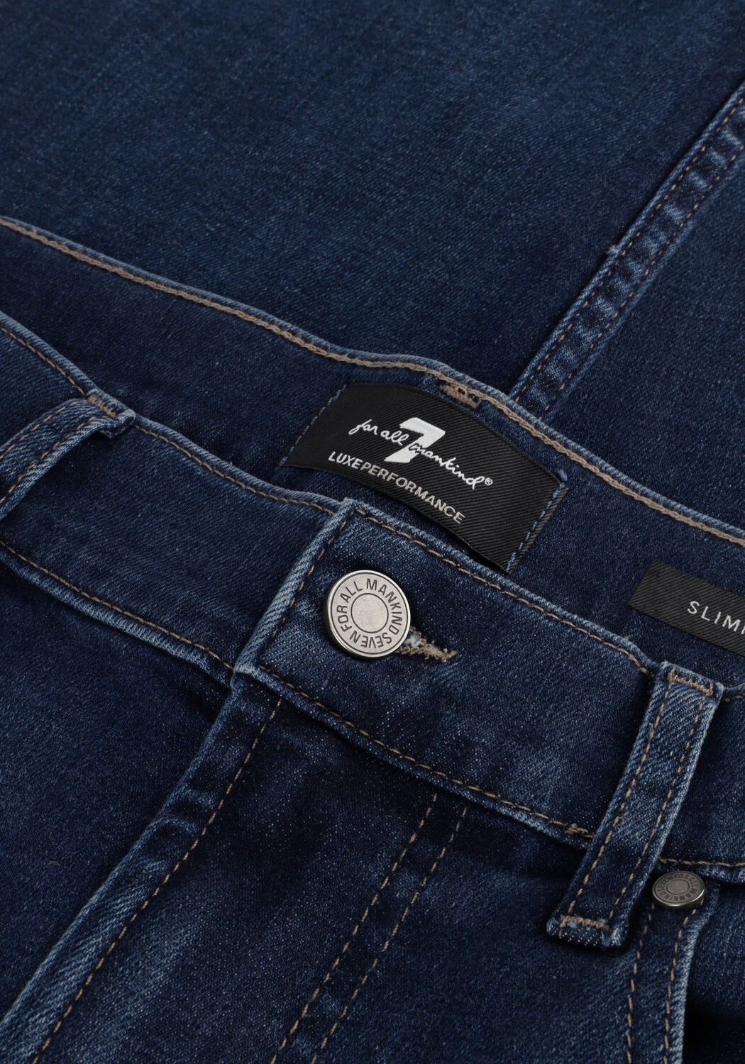 7 FOR ALL MANKIND Slim fit jeans SLIMMY TAPERED en bleu - large