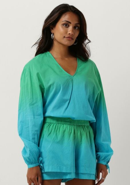 REFINED DEPARTMENT Blouse SHANIA en vert - large