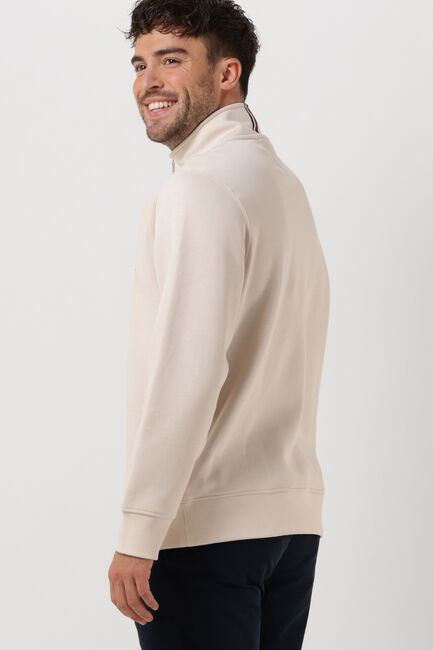 Gebroken wit TOMMY HILFIGER Trui ESSENTIAL MONOGRAM HALF ZIP - large