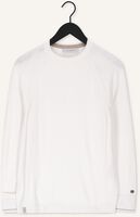 CAST IRON Pull R-NECK TECH MERINO en blanc CAST IRON Pull R-NECK TECH MERINO en blanc - medium