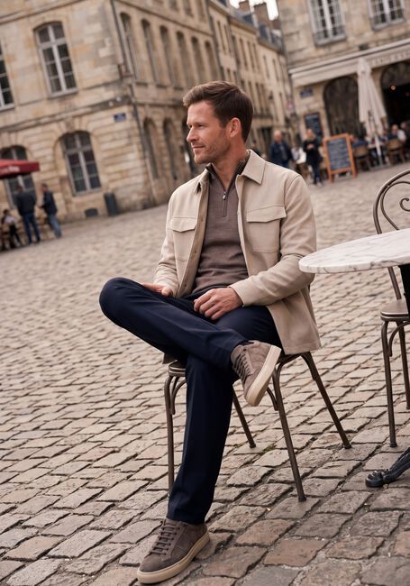 STEFANO LAURAN SL-CALVIN Surchemises en beige - large