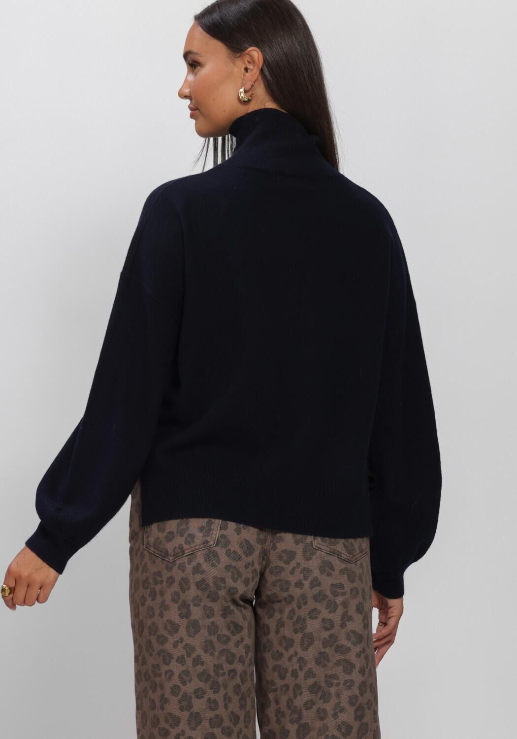 BY-BAR Pull SAMMIE PULLOVER Bleu fonc&eacute; - large