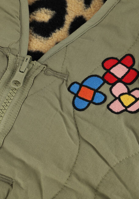 Bruine Jelly Mallow Gilet FLOWER QUILTED REVERSIBLE VEST Bruine Jelly Mallow Gilet FLOWER QUILTED REVERSIBLE VEST - large