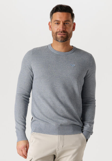 PME LEGEND Pull R-NECK COTTON MODAL en bleu - large