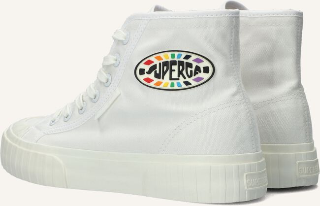 Witte SUPERGA Sneakers 2696 STRIP MULTIC LOGO Witte SUPERGA Sneakers 2696 STRIP MULTIC LOGO - large