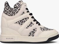 Witte GUESS Hoge sneaker LISA - medium