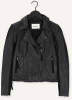 MODSTRÖM Veste en cuir IMAN en noir MODSTRÖM Veste en cuir IMAN en noir - medium