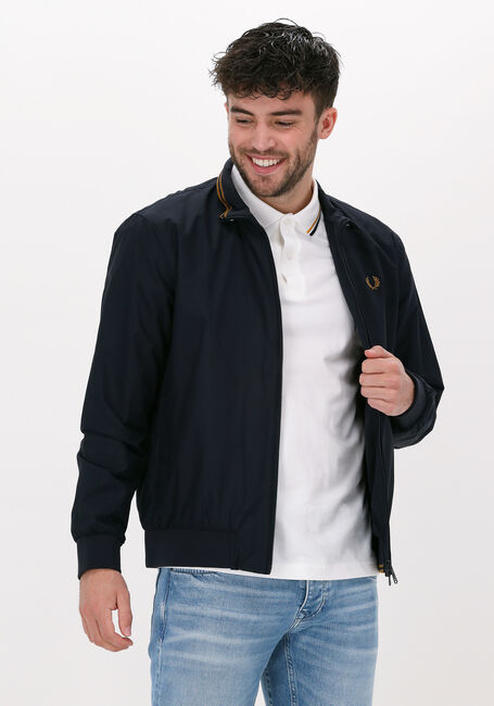 FRED PERRY Jack BRENTHAM JACKET Bleu foncé - large