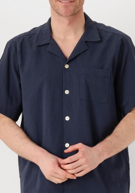 FORÉT Chemise décontracté HUSH SEERSUCKER SS SHIRT en noir - large