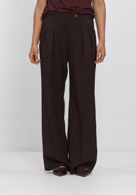 AIMEE THE LABEL OCEANW6 TROUSERS Pantalons en marron - large