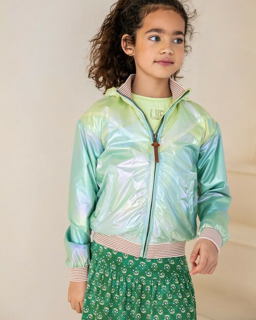 LIKE FLO Jack HOODED COLOURBLOCK JACKET en multicolore - large