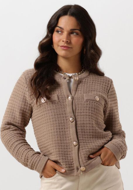 NOTRE-V Gilet NV-ENID en taupe - large