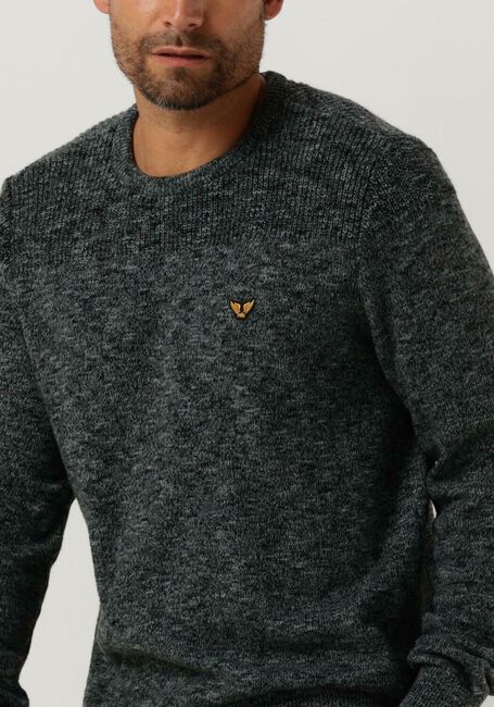 PME LEGEND Pull R-NECK COTTON MOULINE en vert - large