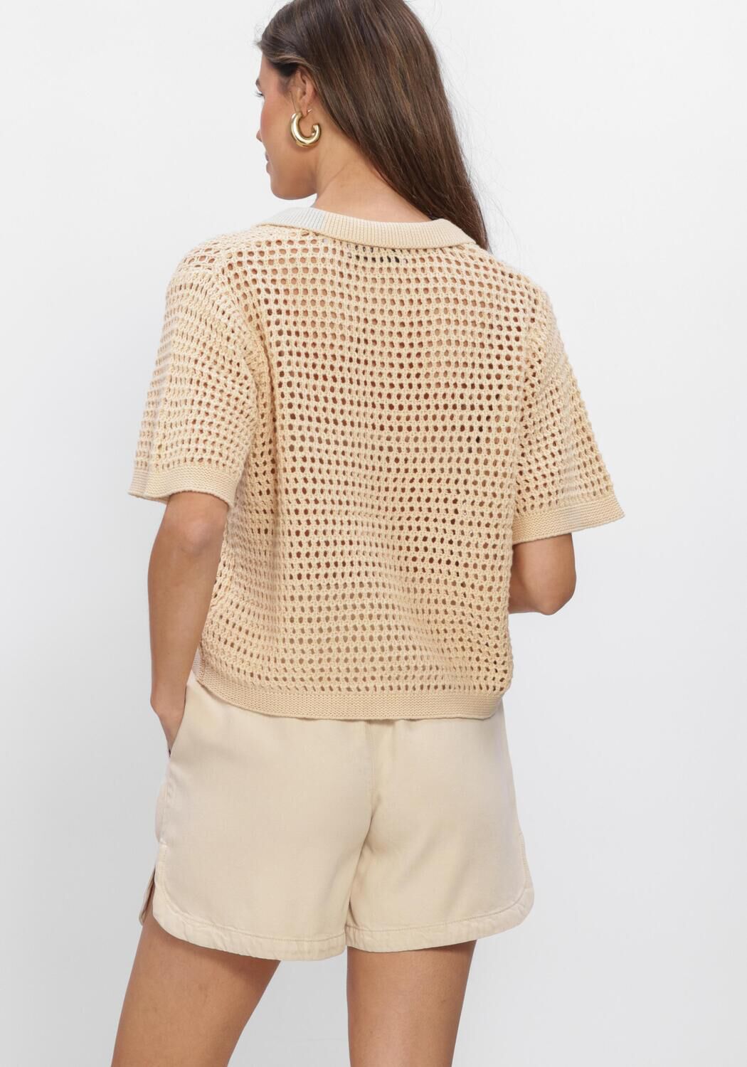 AMAYA AMSTERDAM LEWIS KNITWEAR Hauts & T-shirts en beige - large