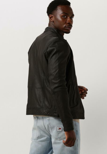 GOOSECRAFT Veste en cuir GC GALLERY062 en noir - large