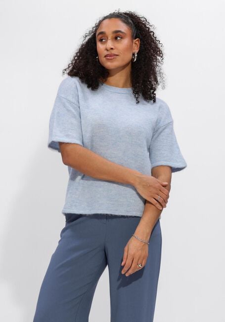 SELECTED WOMEN Pull SLFLULU 2/4 KNIT O-NECK Bleu clair - large