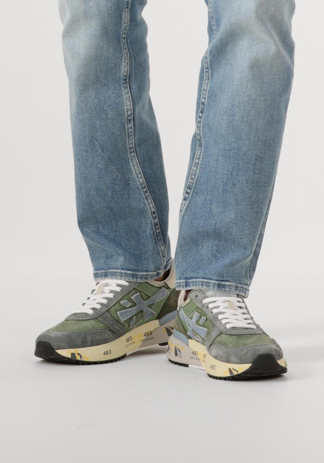 Groene PREMIATA Sneakers MICK - large