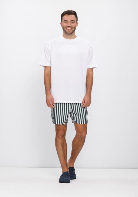 POCKIES STRIPE SHORTIES Shorts de bain en vert - large