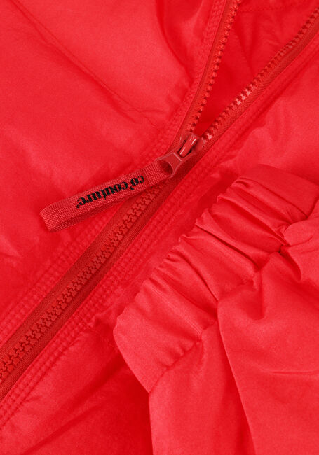 Rode CO'COUTURE Gewatteerde jas FROSTY CROP PURR JACKET Rode CO'COUTURE Gewatteerde jas FROSTY CROP PURR JACKET - large