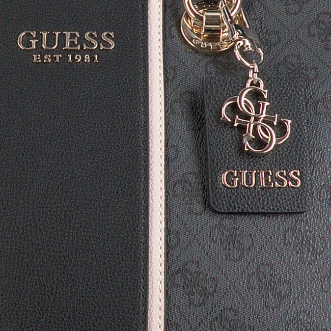 Grijze GUESS Handtas CATHLEEN STATUS CARRYALL Grijze GUESS Handtas CATHLEEN STATUS CARRYALL - large