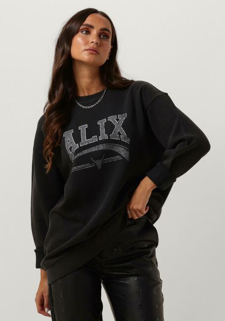 ALIX THE LABEL Chandail LADIES KNITTED ALIX SWEATER 1 en noir - large