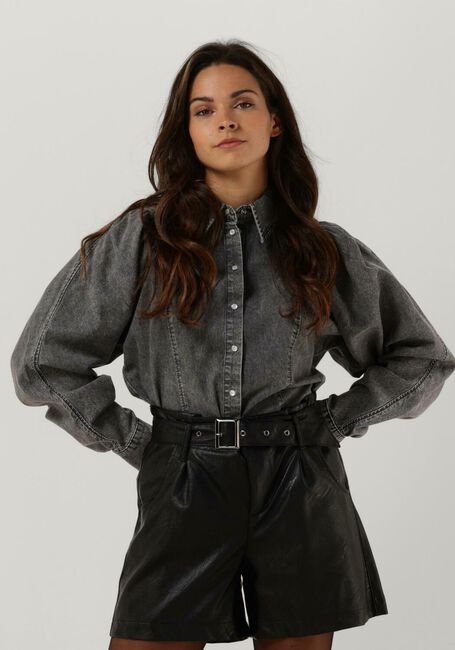 Grijze CO'COUTURE  DAMIAN DENIM SHIRT - large