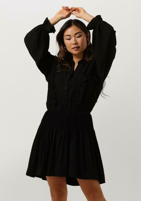 CO'COUTURE Mini robe SUNNERY LACE SMOCK DRESS en noir - large
