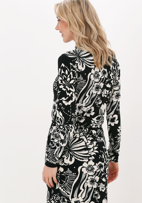 VANILIA SWIRL FLOWER POLO Blouses Écru - large