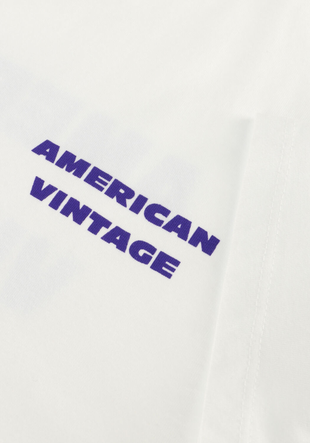 AMERICAN VINTAGE T-shirt FIZVALLEY en blanc - large