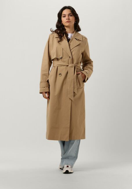 SELECTED FEMME Manteau SLFSIA TRENCH COAT B en beige - large