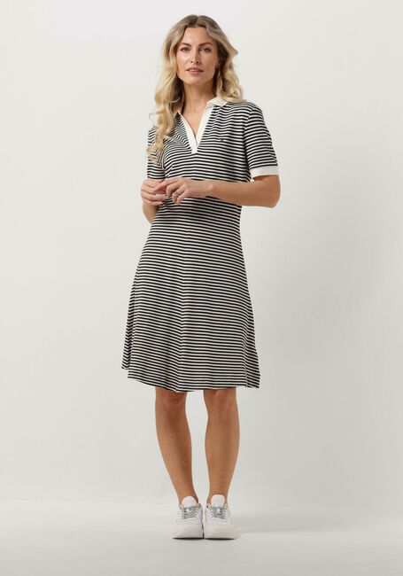 TOMMY HILFIGER Mini robe F+F OPEN PLCKTLYCLL POLO DRESS en bleu - large