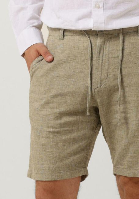 SELECTED HOMME Pantalon courte SLHCOMFORT-BRODY LINEN SHORTS Olive - large