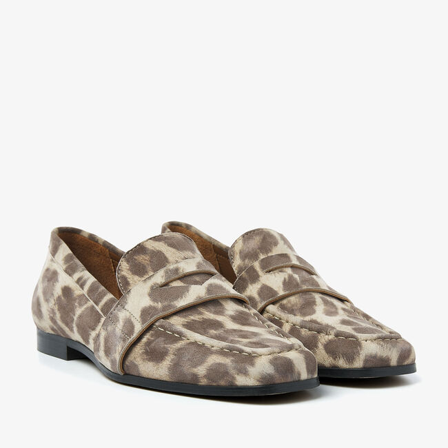 Bruine VIA VAI Loafers CHIARA SAGE - large