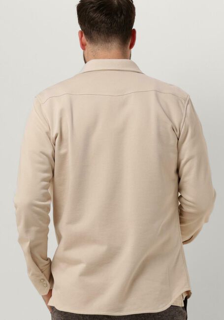 Beige PROFUOMO Casual overhemd OVERSHIRT WESTER - large