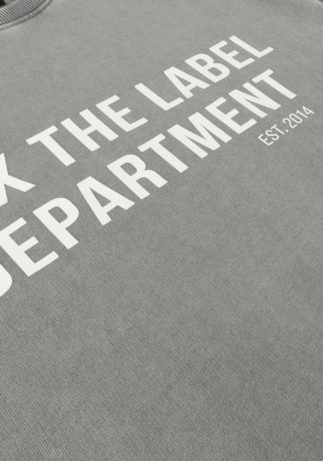 ALIX THE LABEL Pull LADIES KNITTED WASHED ALIX SWEATER en gris - large