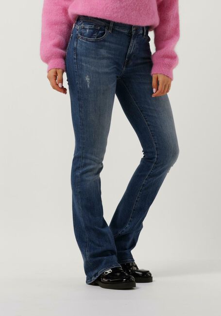 7 FOR ALL MANKIND Skinny jeans HW SKINNY SLIM ILLUSION ALLEYWAY WITH RAW CUT Bleu foncé - large