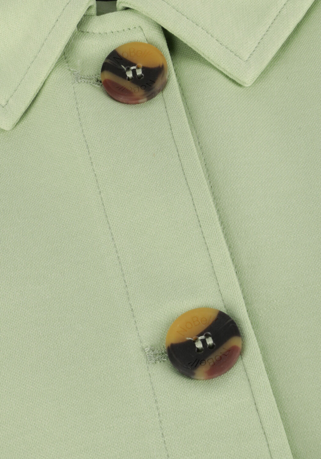 NOBELL Gilet TIKA GIRLS GILET WITH BELT JADE GREEN Menthe - large