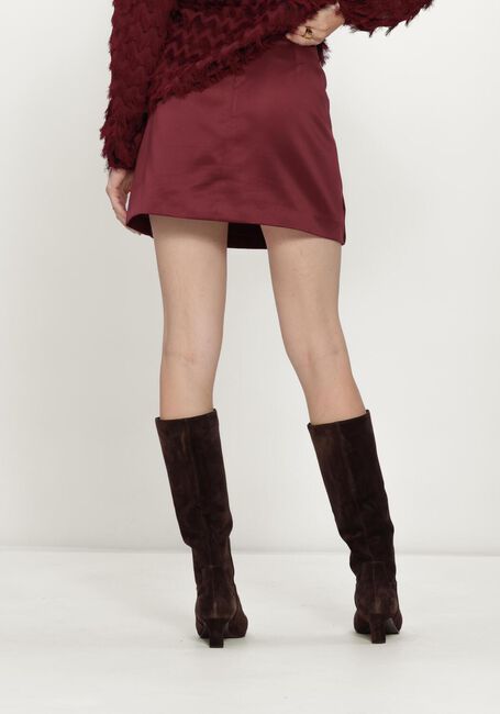 SELECTED WOMEN Mini-jupe SLWATHENA MW SHORT SKIRT Bordeaux - large