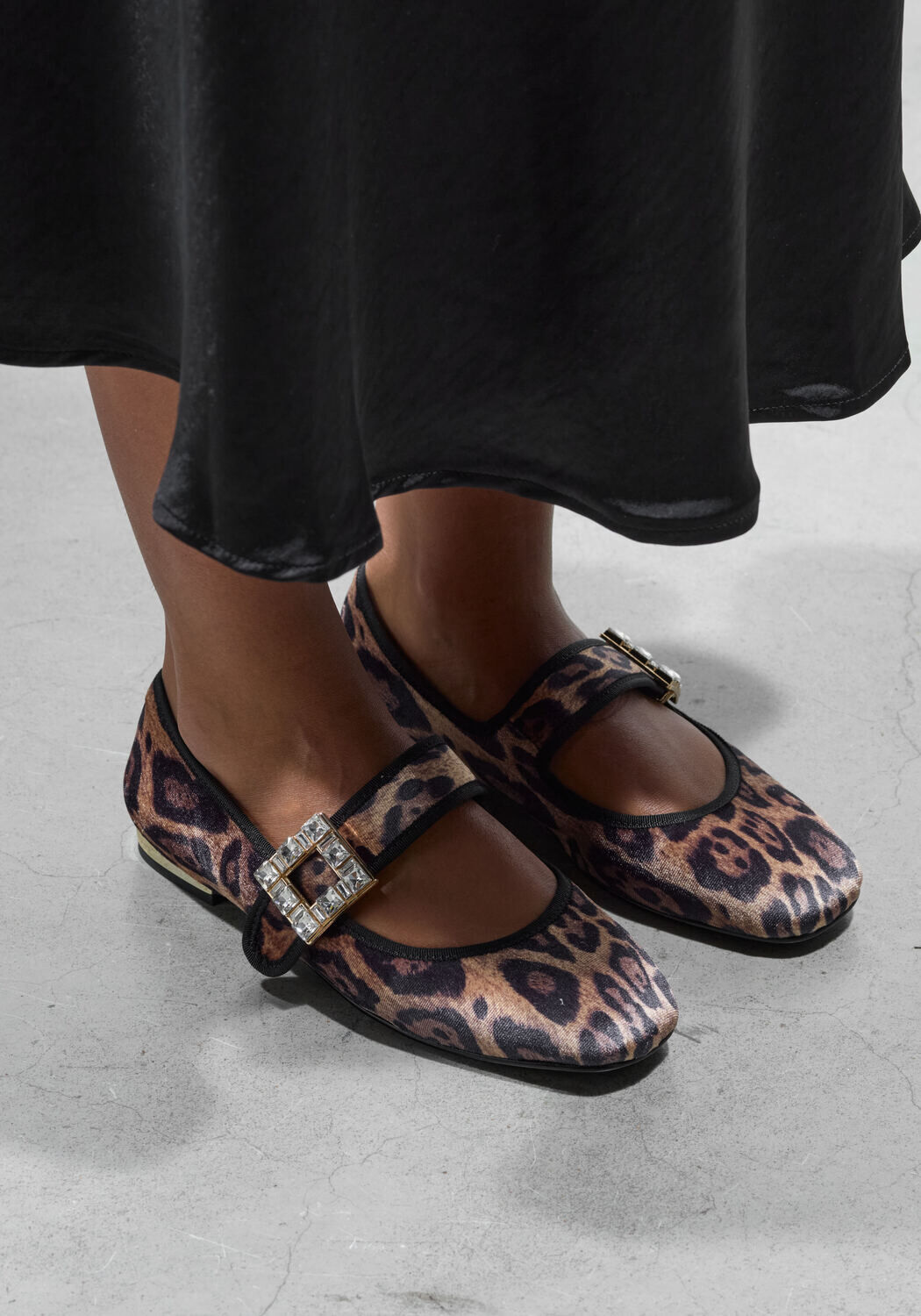 STEFANO LAURAN BAILARINA ADORNO Ballerines en marron - medium