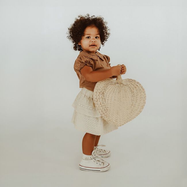 YOUR WISHES Mini-jupe MITZI en beige - large