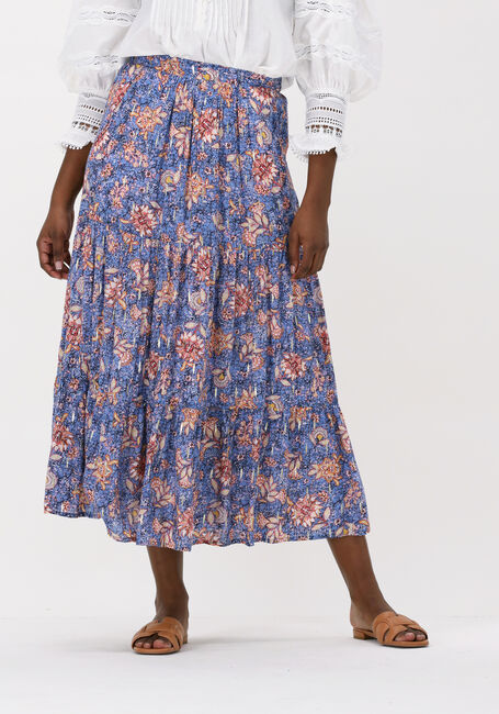 Blauwe SUNCOO Midirok FANCY - large