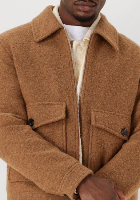 SELECTED MEN Jack SLHJAKOB WOOL BLEND JKT en marron - large