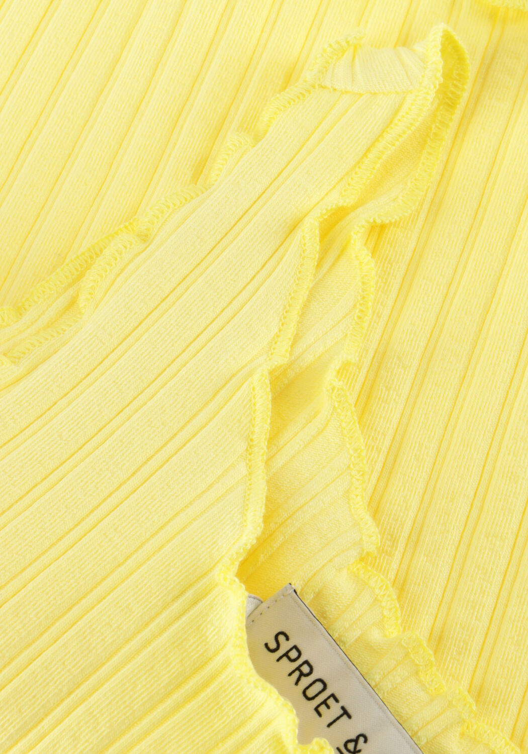 Gele Sproet & Sprout Top RIB SINGLET TOP - large