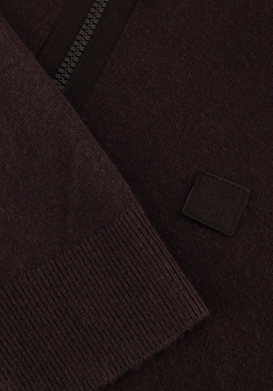 Bruine BUTCHER OF BLUE Trui CLIFDEN HALFZIP - large