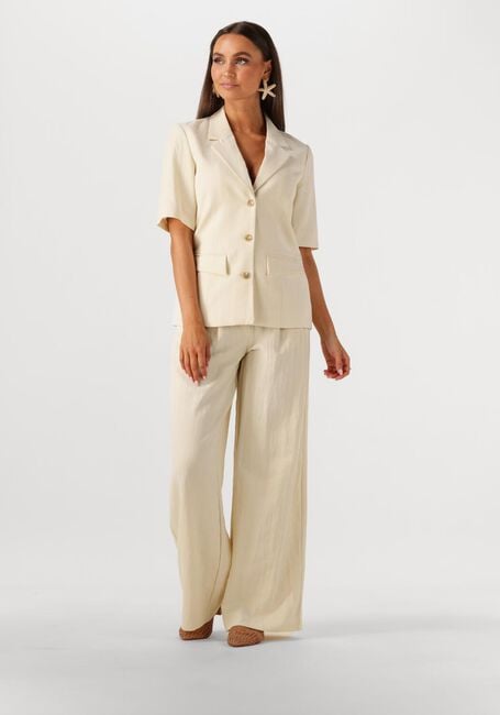 MSCH COPENHAGEN Pantalon large MSCHBLASE EDELMIRA PANTS en beige - large