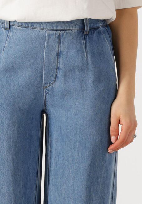 OBJECT Wide jeans OBJFRAME LISA WIDE MW PANTS en bleu - large
